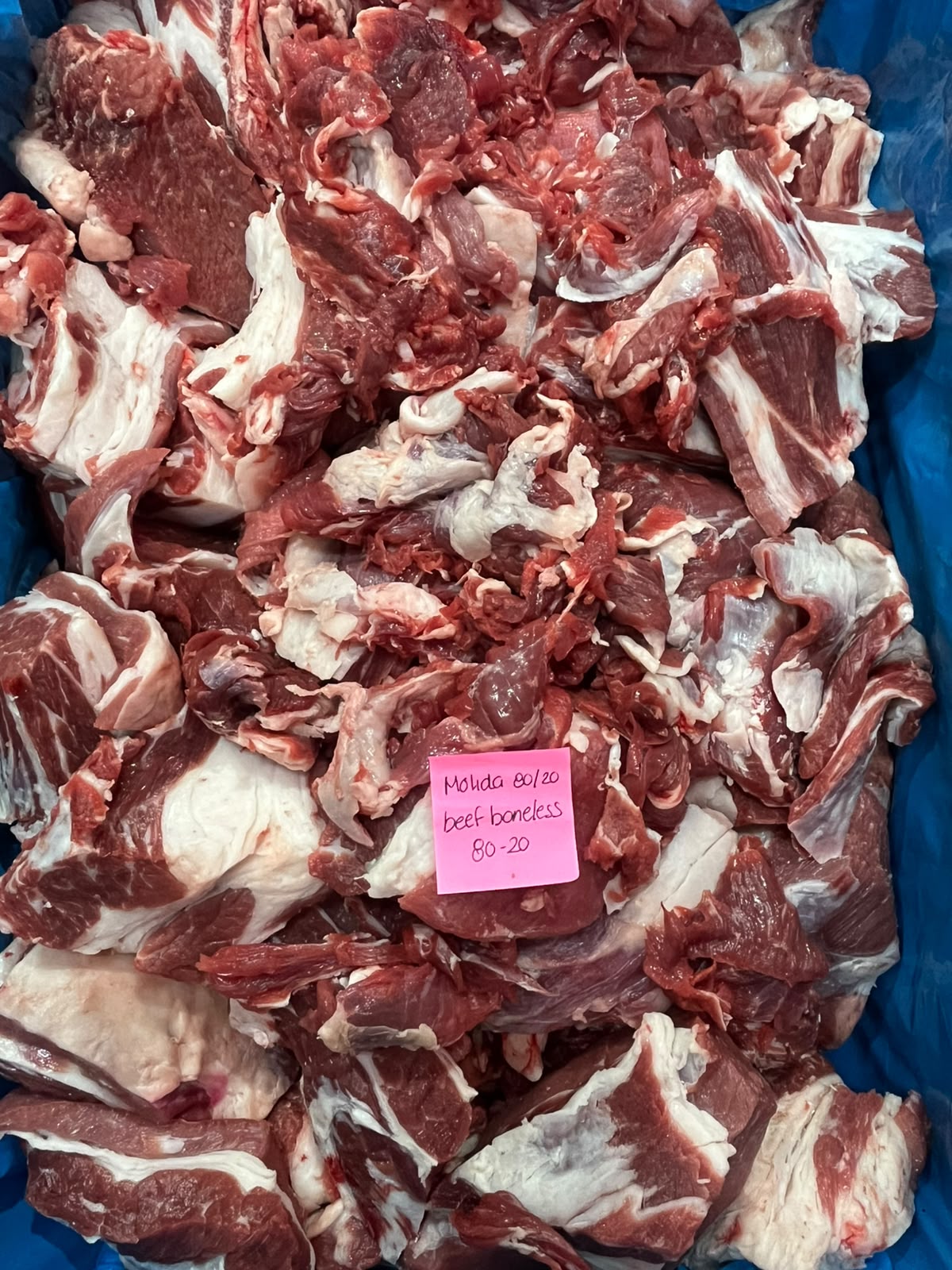 Boneless Beef 80/20